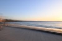 Sunset by the sea